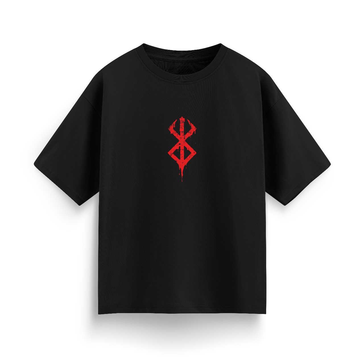 Oversized Berserk black T-shirts