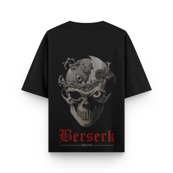 Oversized Berserk black T-shirts - Image 2